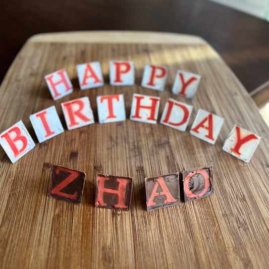Birthday Display Chocolates