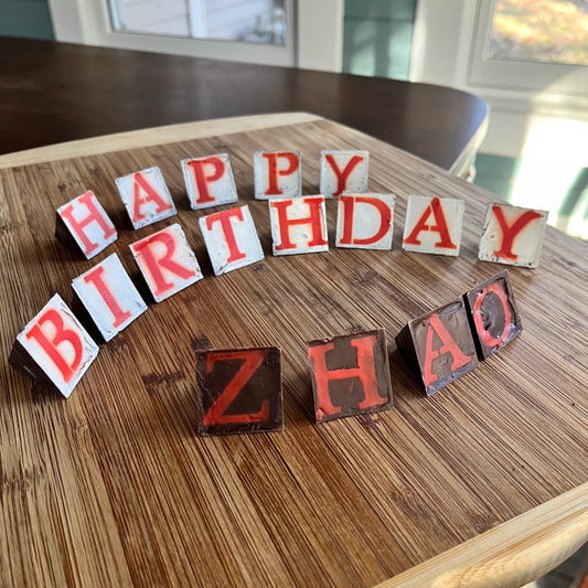 Birthday Display Chocolates